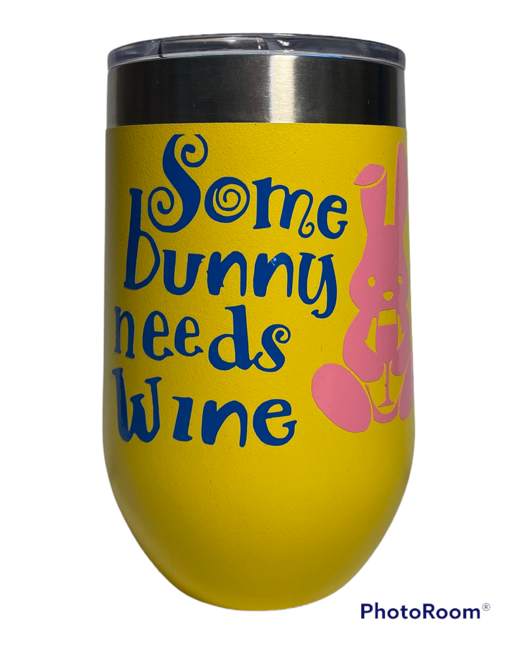 Bunny Needs Wine Wine Tumbler
